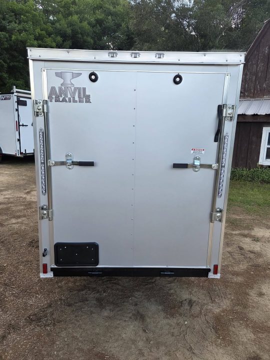 New 2026 Anvil 5x12 extra height enclosed cargo trailer rear ramp and side door Cargo / Enclosed Trailer