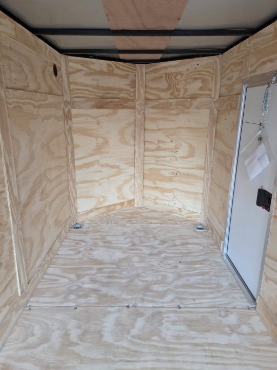 New 2026 Anvil 5x12 extra height enclosed cargo trailer rear ramp and side door Cargo / Enclosed Trailer