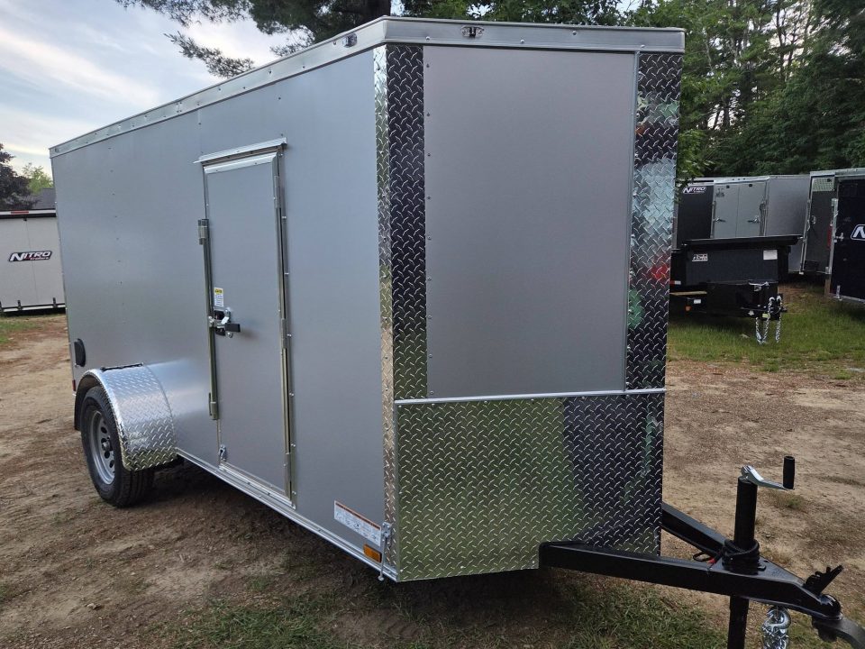 New 2026 Anvil 5x12 extra height enclosed cargo trailer rear ramp and side door Cargo / Enclosed Trailer