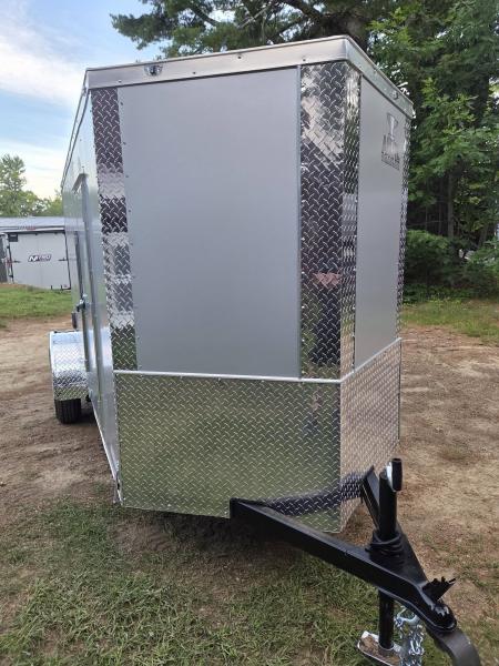 New 2026 Anvil 5x12 extra height enclosed cargo trailer rear ramp and side door Cargo / Enclosed Trailer
