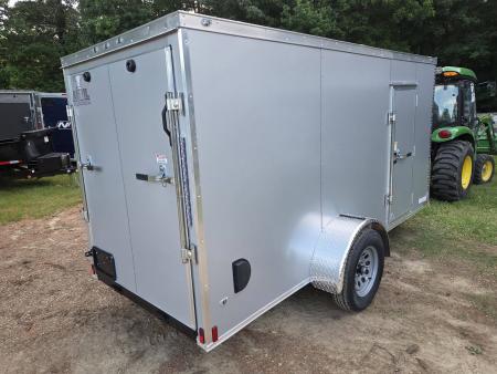 New 2026 Anvil 5x12 extra height enclosed cargo trailer rear ramp and side door Cargo / Enclosed Trailer