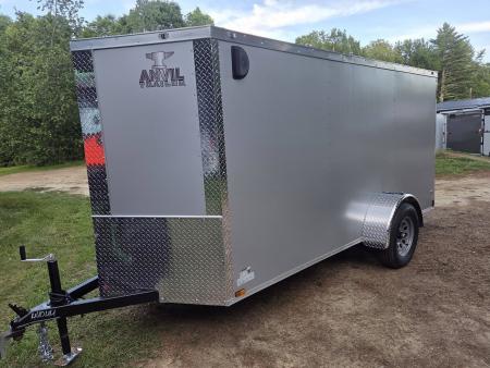 New 2026 Anvil 5x12 extra height enclosed cargo trailer rear ramp and side door Cargo / Enclosed Trailer