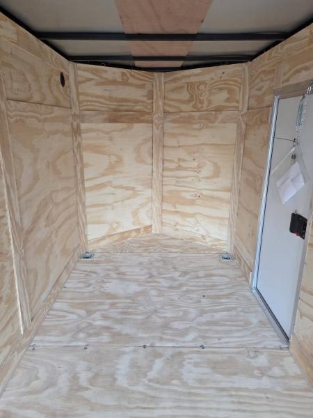 New 2026 Anvil 5x12 extra height enclosed cargo trailer rear ramp and side door Cargo / Enclosed Trailer