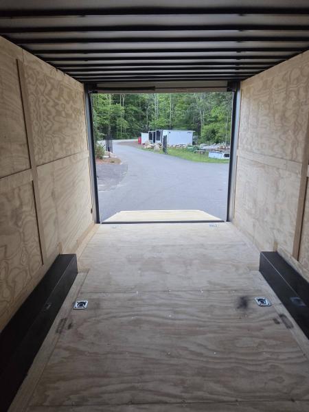 New 2026 Anvil 8.5x24 9990lb gvwr enclosed trailer with 7,6 interior rear ramp blue Car / Racing Trailer