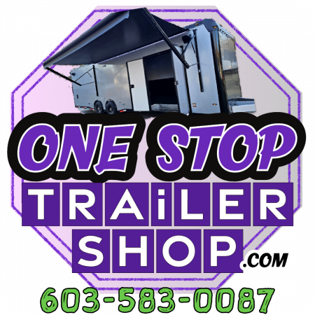 New 2026 Anvil 8.5x24 9990lb gvwr enclosed trailer with 7,6 interior rear ramp blue Car / Racing Trailer