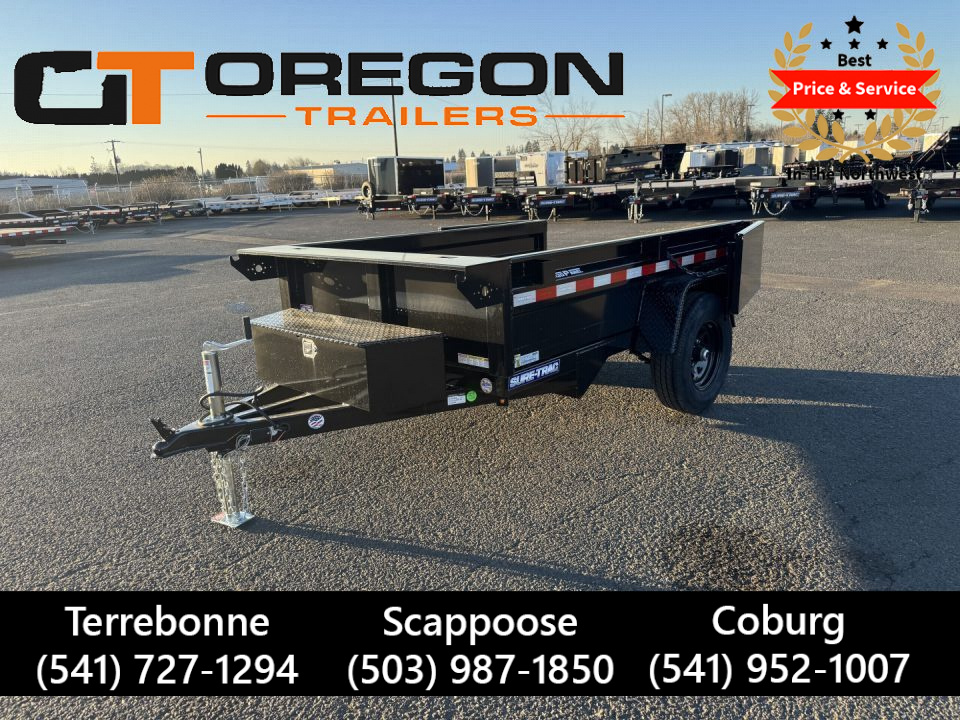 New 2026 Sure-Trac 5x8 5K Dump Trailer