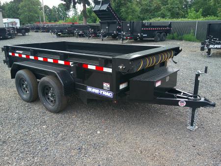 New 2026 Sure-Trac 7x14 Low Pro Dump Trailer 14K