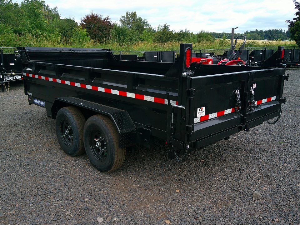 New 2026 Sure-Trac 7x14 Low Pro Dump Trailer 14K