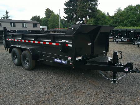 New 2026 Sure-Trac 7x14 Low Pro Dump Trailer 14K