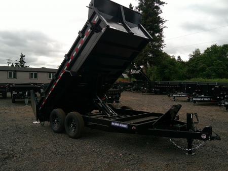 New 2026 Sure-Trac 7x14 Low Pro Dump Trailer 14K