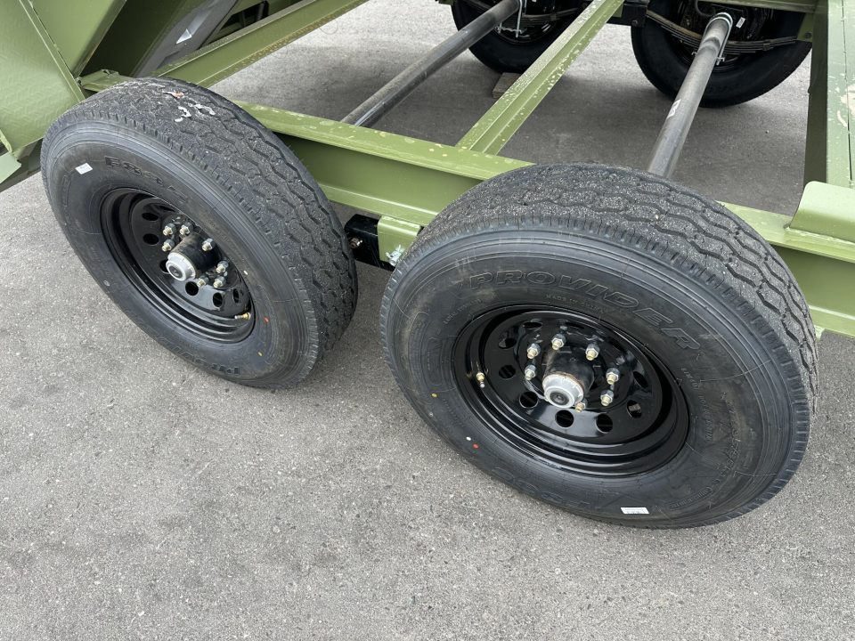 New DTB 83X14 14.9K DUMP TRAILER - SNIPER SERIES - MILITARY GREEN