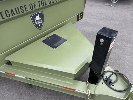 New DTB 83X14 14.9K DUMP TRAILER - SNIPER SERIES - MILITARY GREEN