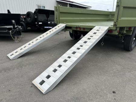 New DTB 83X14 14.9K DUMP TRAILER - SNIPER SERIES - MILITARY GREEN