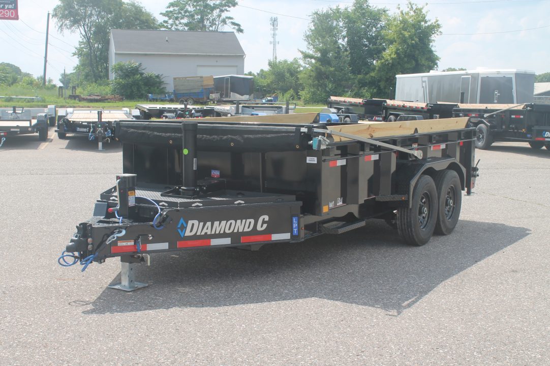 New 2026 Diamond C Trailers LPT207 14x82 Dump Trailer
