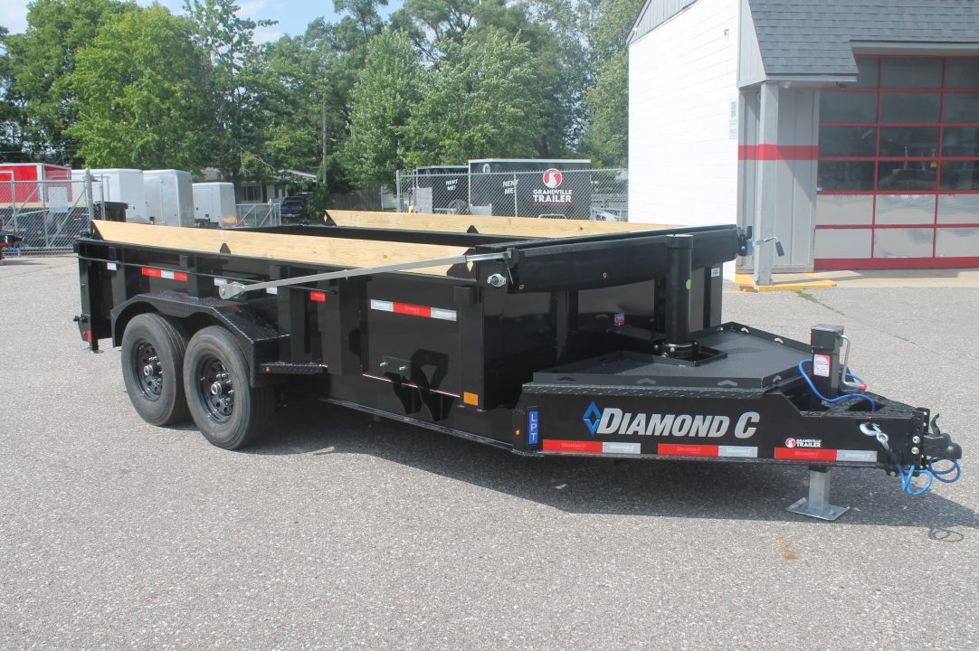 New 2026 Diamond C Trailers LPT207 14x82 Dump Trailer