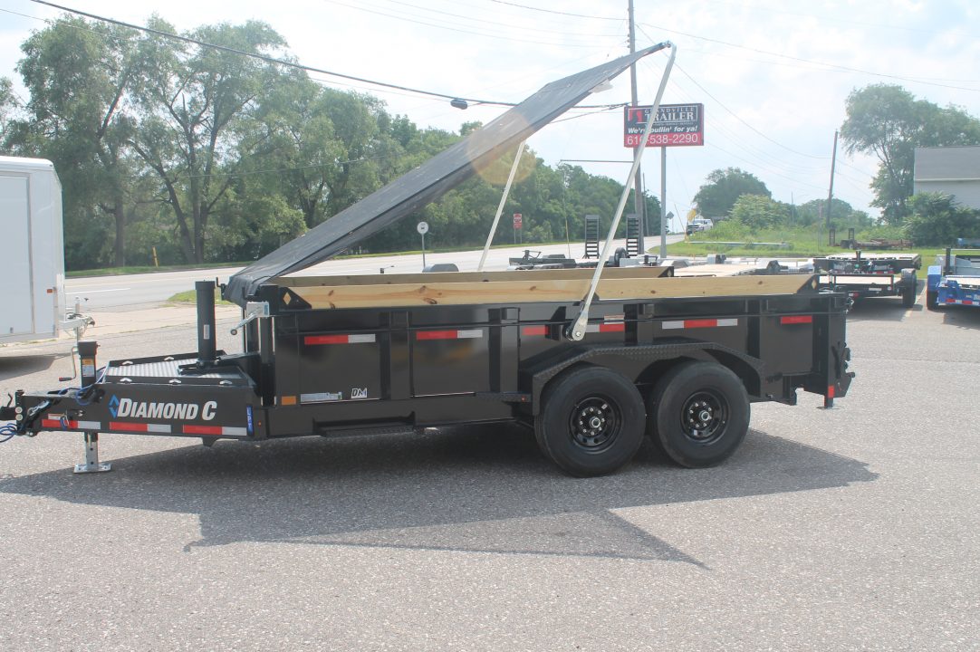 New 2026 Diamond C Trailers LPT207 14x82 Dump Trailer