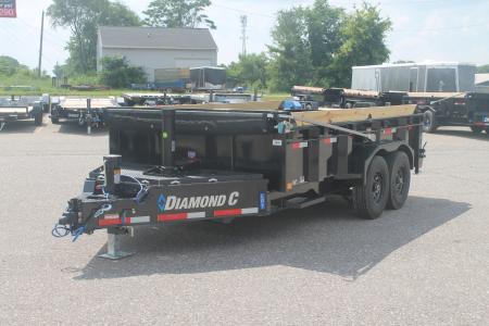 New 2026 Diamond C Trailers LPT207 14x82 Dump Trailer