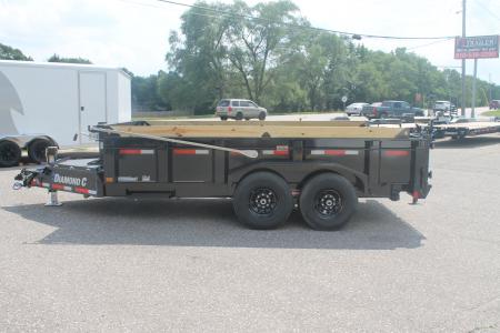 New 2026 Diamond C Trailers LPT207 14x82 Dump Trailer