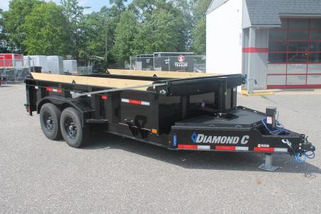 New 2026 Diamond C Trailers LPT207 14x82 Dump Trailer