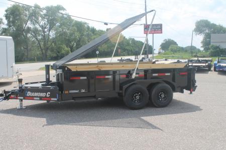 New 2026 Diamond C Trailers LPT207 14x82 Dump Trailer