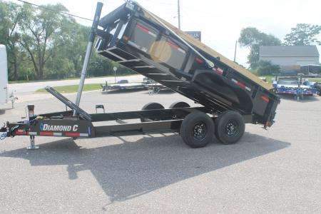 New 2026 Diamond C Trailers LPT207 14x82 Dump Trailer