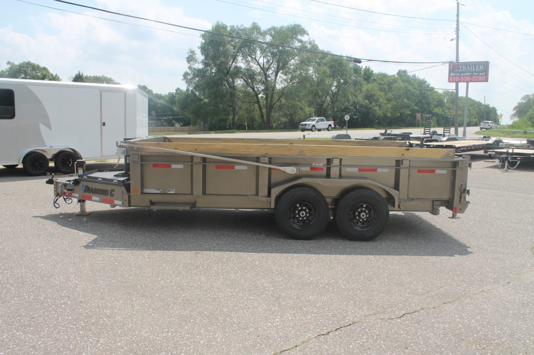 New 2026 Diamond C Trailers LPT207 16x82 Dump Trailer