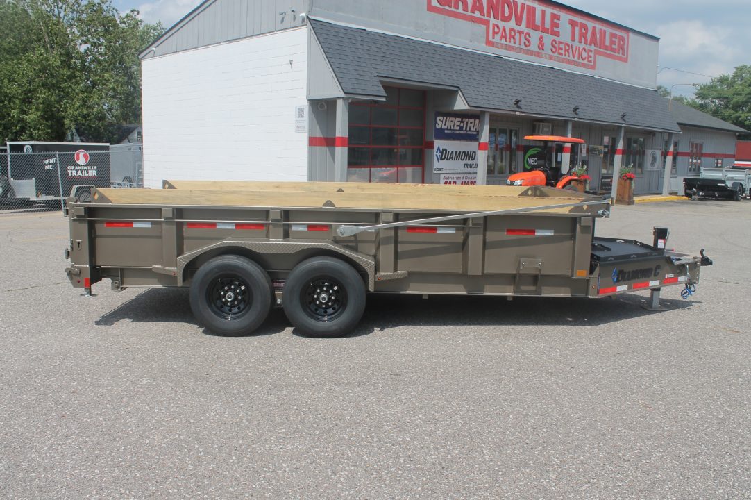 New 2026 Diamond C Trailers LPT207 16x82 Dump Trailer