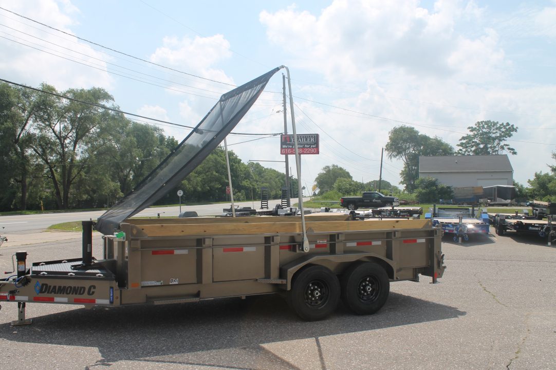 New 2026 Diamond C Trailers LPT207 16x82 Dump Trailer