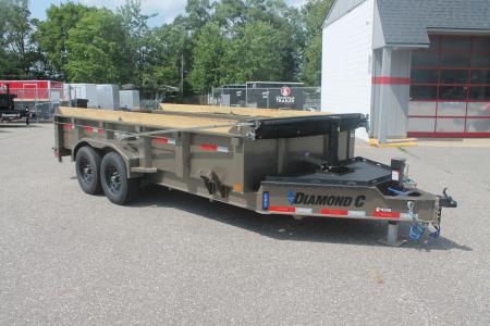 New 2026 Diamond C Trailers LPT207 16x82 Dump Trailer