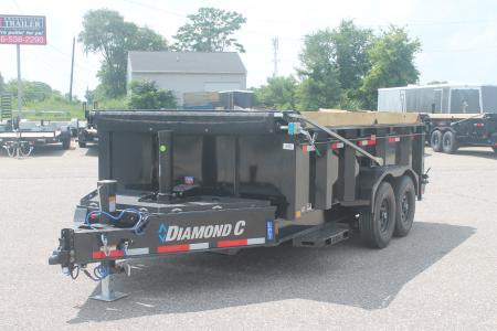 New 2026 Diamond C Trailers LPT207 14x82 Dump Trailer