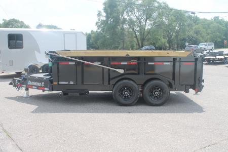New 2026 Diamond C Trailers LPT207 14x82 Dump Trailer