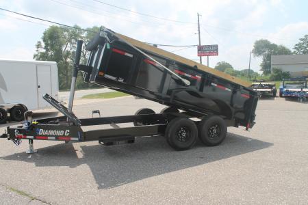 New 2026 Diamond C Trailers LPT207 14x82 Dump Trailer