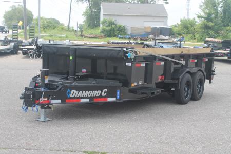 New 2026 Diamond C Trailers LPT208 16x81 Dump Trailer