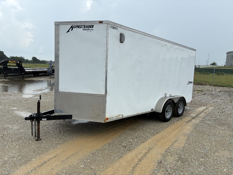 Used 2020 Homesteader Trailer 716IT 7x16 (7K) Enclosed Cargo Trailer