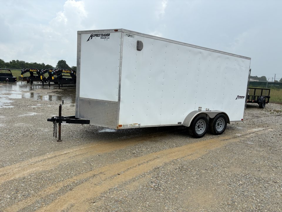 Used 2020 Homesteader Trailer 716IT 7x16 (7K) Enclosed Cargo Trailer