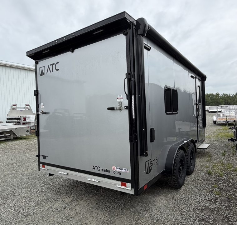 New 2027 ATC 7.5 x 16 Sto450 Adventure Package Aluminum Enclosed Cargo Trailer