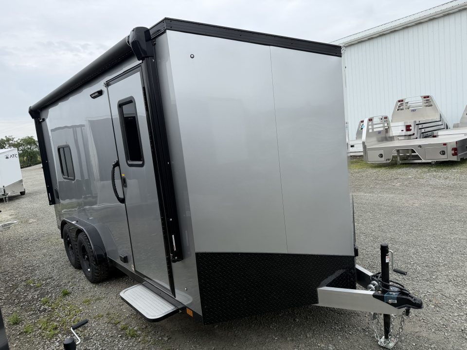 New 2027 ATC 7.5 x 16 Sto450 Adventure Package Aluminum Enclosed Cargo Trailer