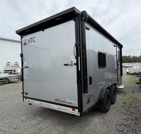 New 2027 ATC 7.5 x 16 Sto450 Adventure Package Aluminum Enclosed Cargo Trailer