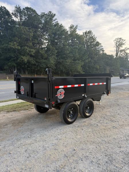 New 2027 HOMESTEADER 610MB SERIES/ 6X10 DUMP TRAILER / 5200# Electric Brake Axles / Curb Side Drop Side / Barn Door Rear Gates / Tarp