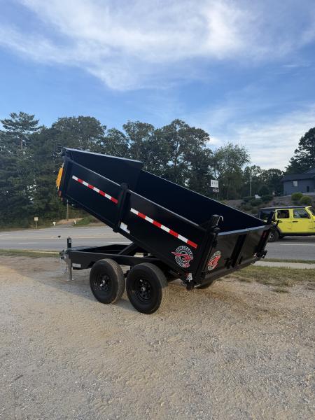New 2027 HOMESTEADER 610MB SERIES/ 6X10 DUMP TRAILER / 5200# Electric Brake Axles / Curb Side Drop Side / Combo Spread - Barn Door Rear Gates / Tarp