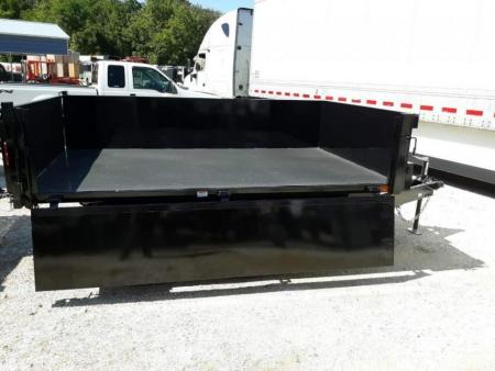 New 2027 HOMESTEADER 612MB SERIES/ 6X12 DUMP TRAILER / 5200# Electric Brake Axles / Curb Side Drop Side / Combo Spread - Barn Door Rear Gates / Tarp
