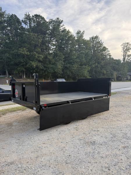 New 2027 HOMESTEADER 612MB SERIES/ 6X12 DUMP TRAILER / 5200# Electric Brake Axles / Curb Side Drop Side / Barn Door Rear Gates / Tarp