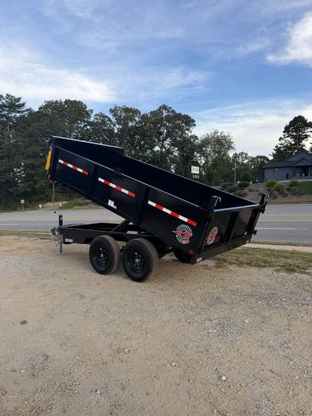 New 2027 HOMESTEADER 612MB SERIES/ 6X12 DUMP TRAILER / 5200# Electric Brake Axles / Curb Side Drop Side / Barn Door Rear Gates / Tarp