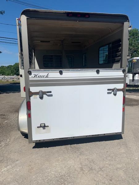 Used 2008 Hawk 2h Hawk D/Room Horse Trailer