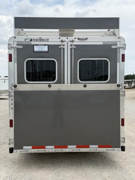 New 2026 Featherlite 4 Horse 15' Living Quarters Gooseneck Horse Trailer