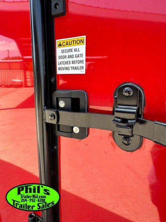 New 2026 6X12 ENCLOSED TRAILER Cargo / Enclosed Trailer REAR WING & SCREWLESS .080 EXTERIOR!
