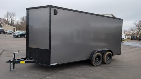 New 2026 Maximum Cargo 7' X 16' V-NOSE ENCLOSED TRAILER/ 5 YEAR WARRANTY
