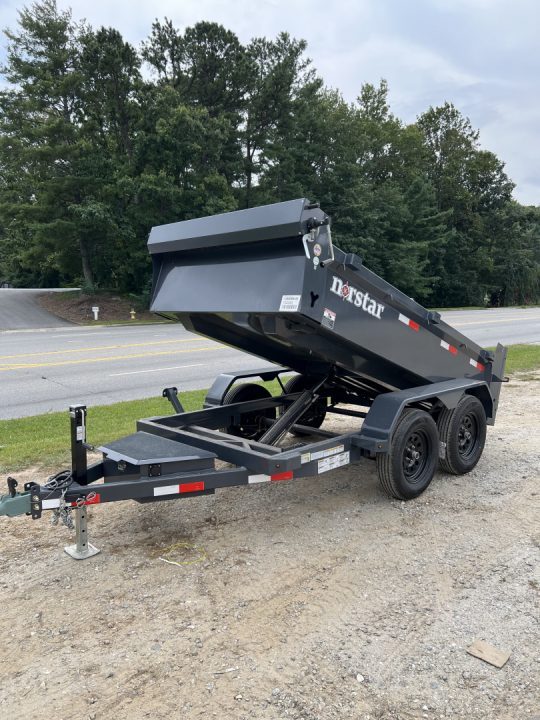 New 2026 Norstar DCB Series / 60" X 10' / 2-3,500# Electric Brake Axles / Scissor Hoist / Barn Door Rear Gates