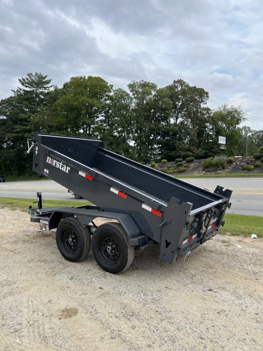 New 2026 Norstar DCB Series / 60" X 10' / 2-3,500# Electric Brake Axles / Scissor Hoist / Barn Door Rear Gates