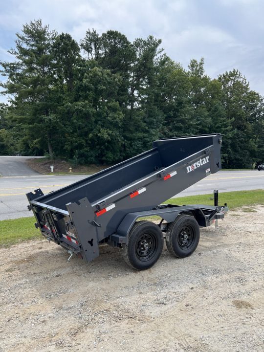 New 2026 Norstar DCB Series / 60" X 10' / 2-3,500# Electric Brake Axles / Scissor Hoist / Barn Door Rear Gates
